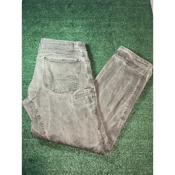 VTG Outdoor Kuhl Canvas Olive green Pants Mens Size 36x32 - Picture 1 of 12